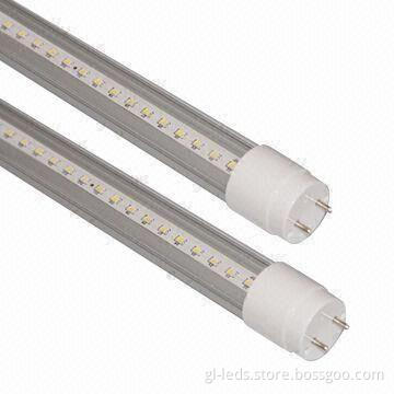 2835 SMD T8 LED Tubes with 30,000 Hours Lifespan